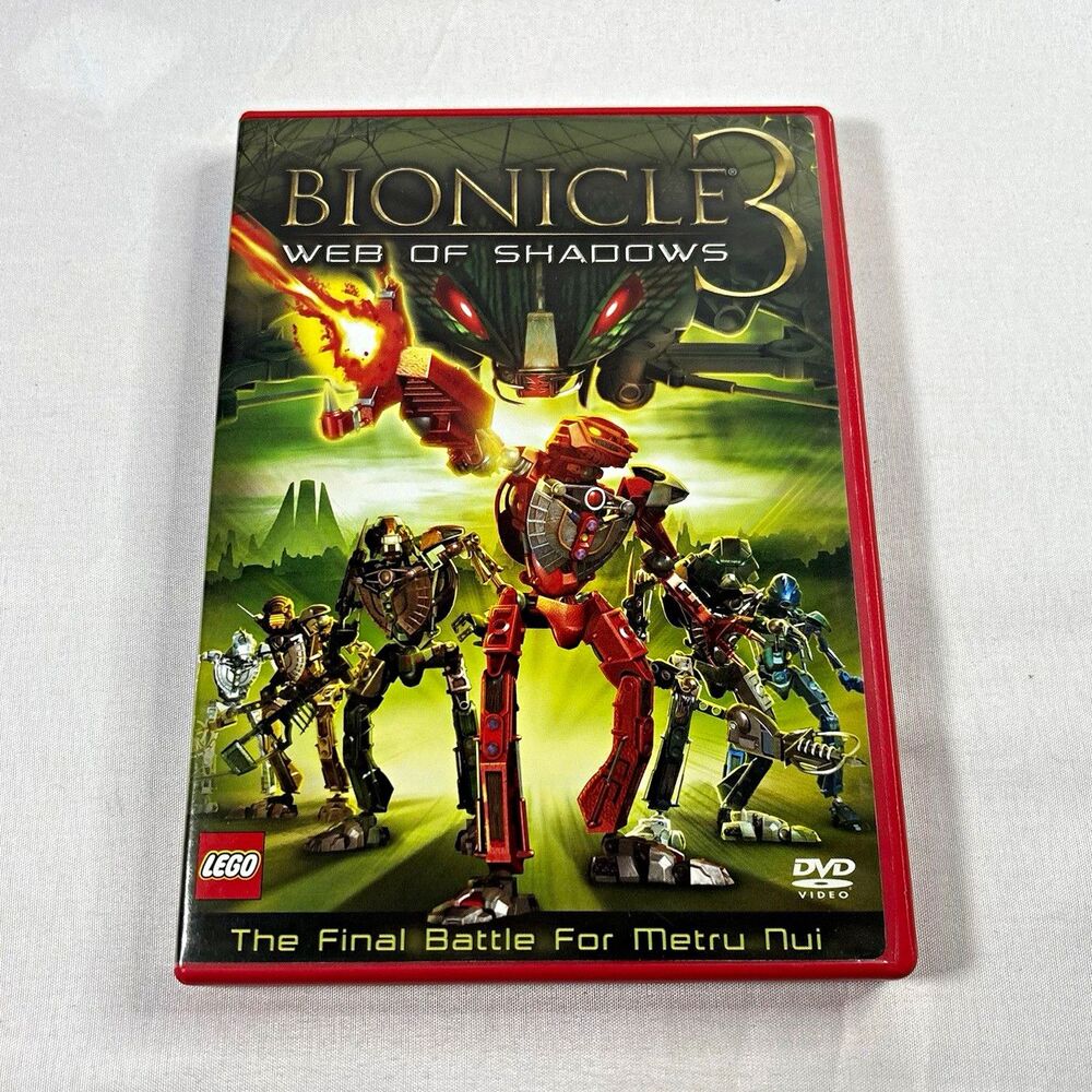 Buena Vista Bionicle 3: Web of Shadows (DVD 2005) PG Widescreen 76 min